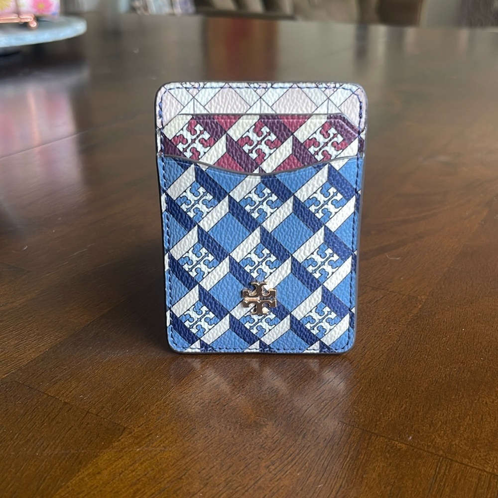 Tory Burch multicolor card holder